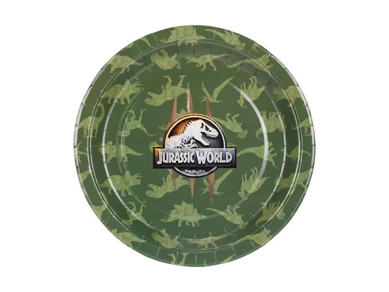 Borden Jurassic World, 23 cm, mix van Partydeco koop je bij Partywinkel