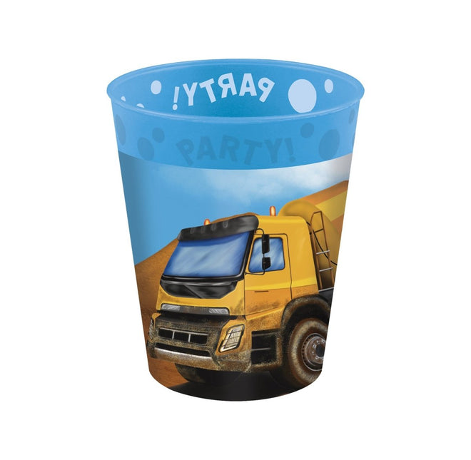 Bouw Beker 250ml 4st van Procos koop je bij Partywinkel
