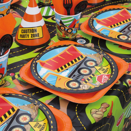 Bouw Tafelkleed 2,13m van Unique koop je bij Partywinkel