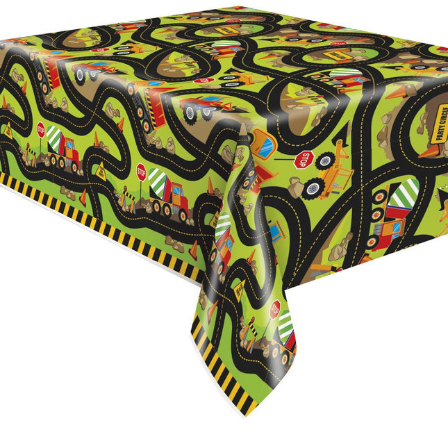 Bouw Tafelkleed 2,13m van Unique koop je bij Partywinkel