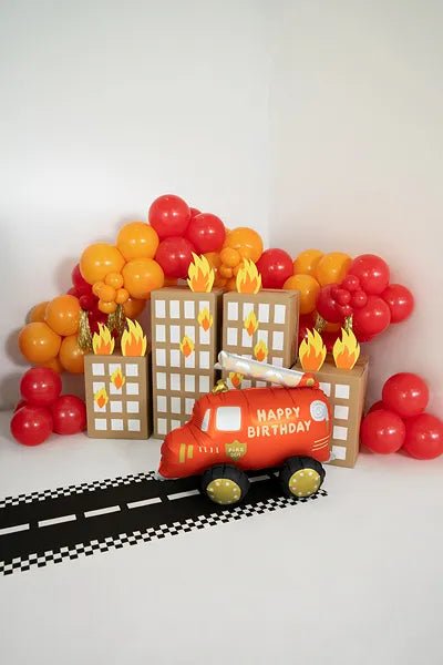 Brandweer Ballon 67cm van Partydeco koop je bij Partywinkel