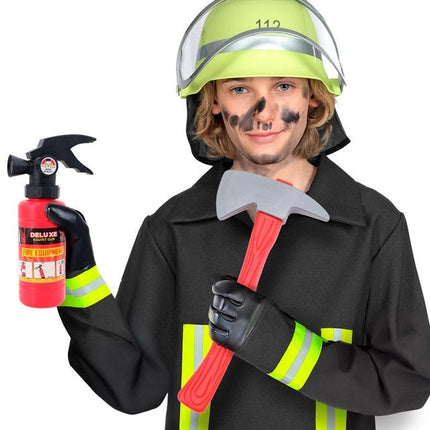 Brandweer Set Groen Helm van Widmann koop je bij Partywinkel