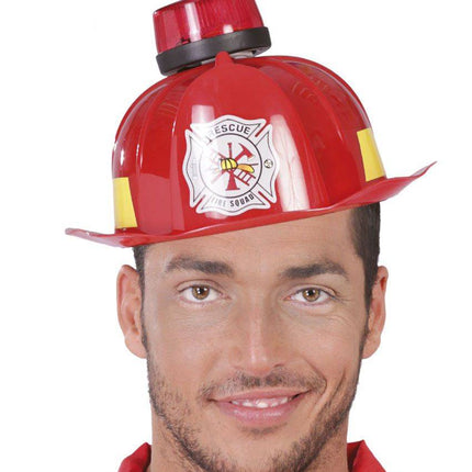 Brandweerhelm Sirene Geluid van Fiestas Guirca koop je bij Partywinkel