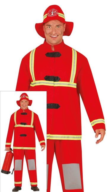 Brandweerman Kostuum Heren van Fiestas Guirca koop je bij Partywinkel