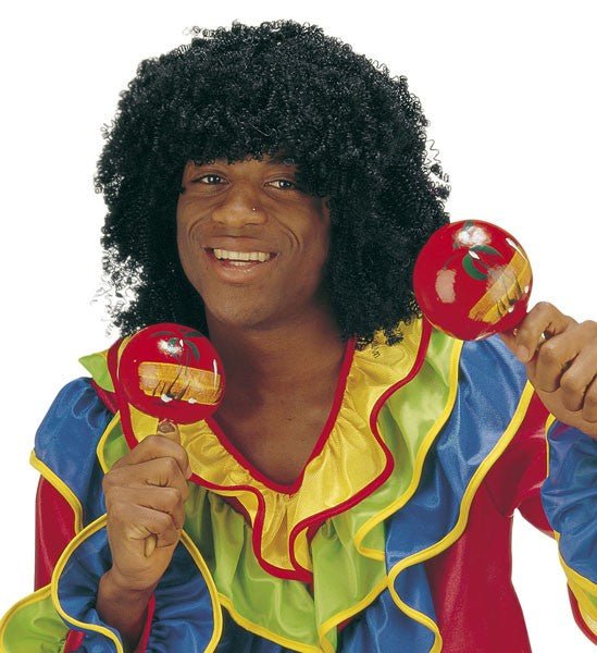 Braziliaanse Pruik Afro Krul van Widmann koop je bij Partywinkel