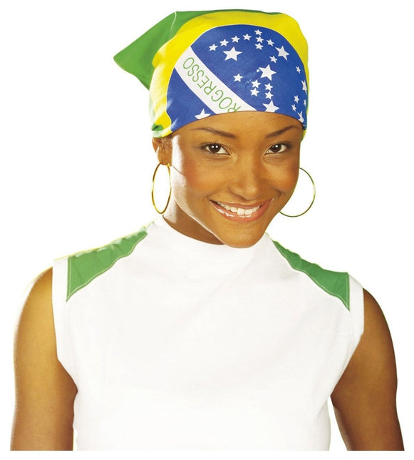 Brazilie Bandana van Widmann koop je bij Partywinkel
