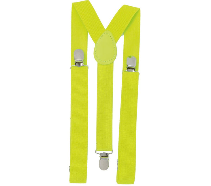 Bretels Neon Geel van Fiestas Guirca koop je bij Partywinkel