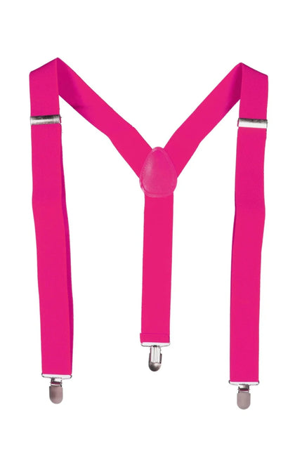 Bretels Neon Roze van Wilbers & Wilbers koop je bij Partywinkel