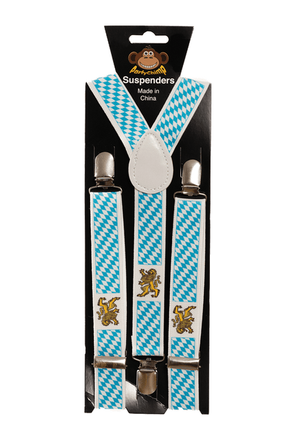 Oktoberfest Bretels 2,5cm van Partychimp koop je bij Partywinkel