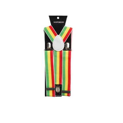 Bretels Rood Geel Groen van Partychimp koop je bij Partywinkel