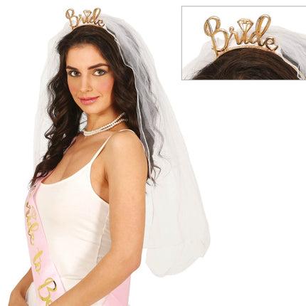 Bride Sluier van Fiestas Guirca koop je bij Partywinkel