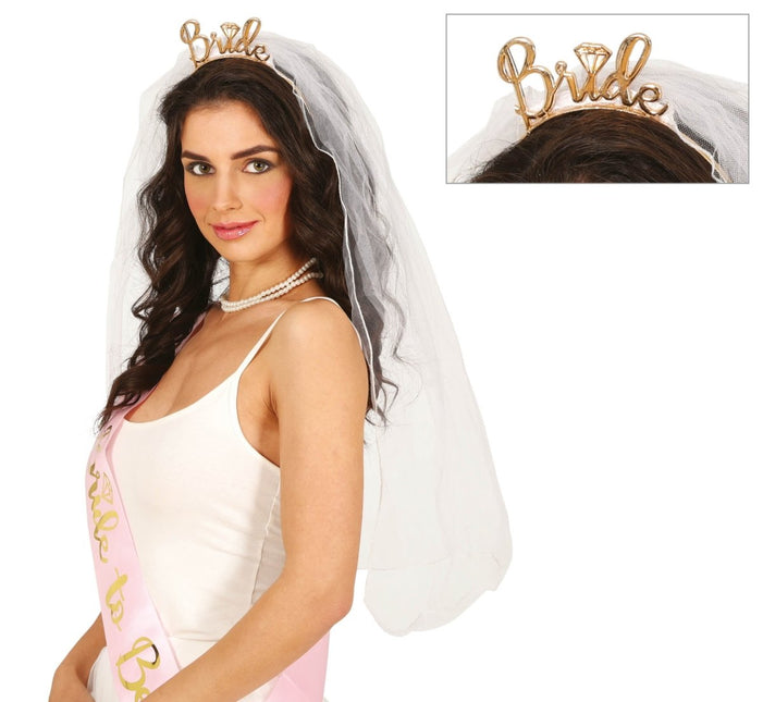 Bride Sluier van Fiestas Guirca koop je bij Partywinkel
