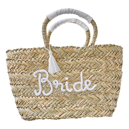 Bride Tas Riet van Ginger Ray koop je bij Partywinkel