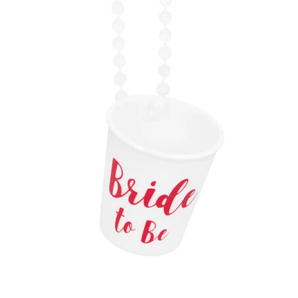 Bride To Be Ketting Shotglaasje van Boland koop je bij Partywinkel