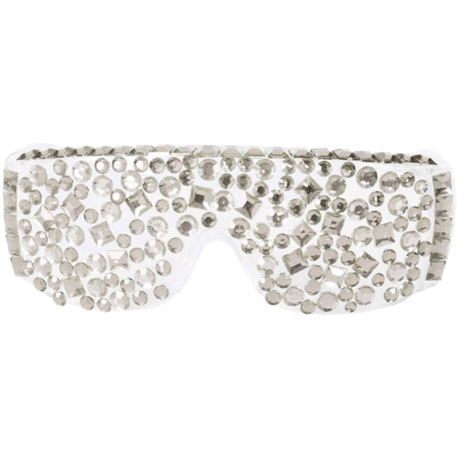 Bril Diamant Zilver van Folat koop je bij Partywinkel