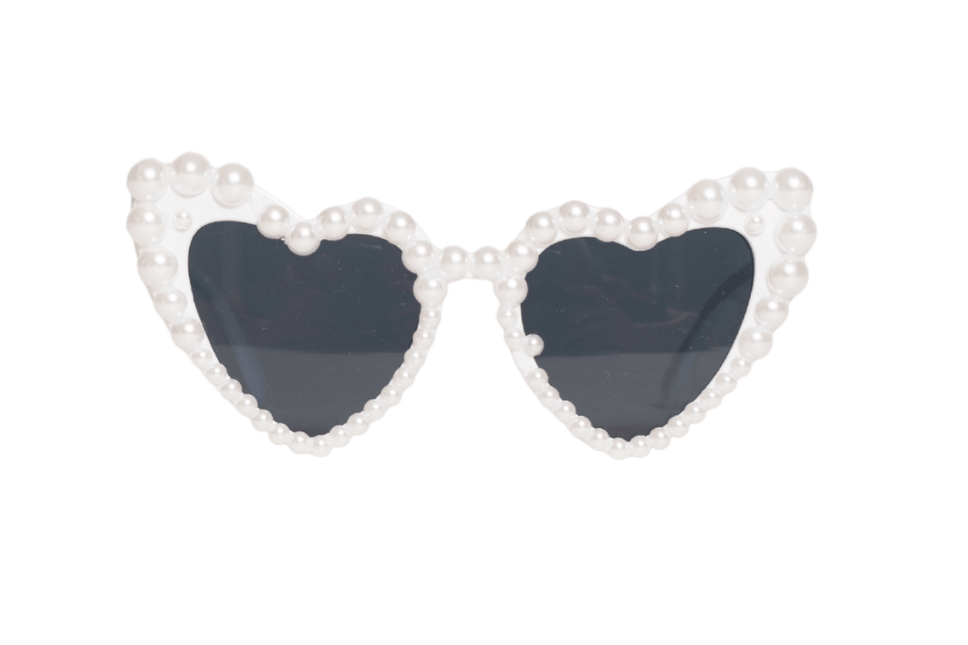 Bril Love Parels van Partychimp koop je bij Partywinkel