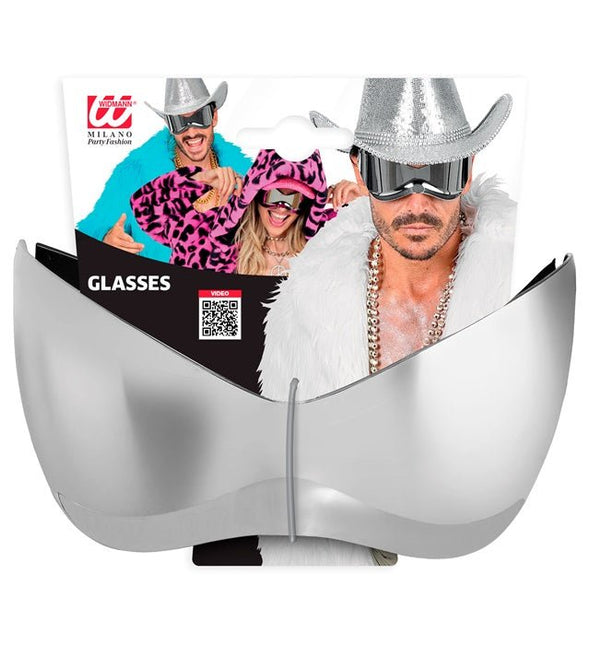 Bril Spiegelglas Oversized van Widmann koop je bij Partywinkel