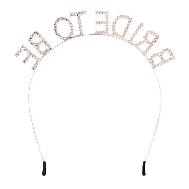 Bruiloft Haarband Bride To Be van Boland koop je bij Partywinkel
