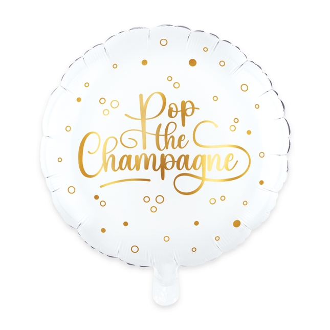 Bruiloft Helium Ballon Leeg 45cm van WeFiesta koop je bij Partywinkel