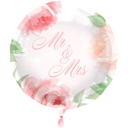 Bruiloft Rozen Folieballon - 45cm van Folat koop je bij Partywinkel