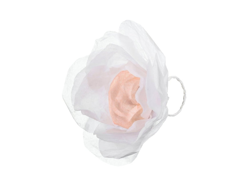 Bruiloft Slinger Wit 7,5cm van Partydeco koop je bij Partywinkel