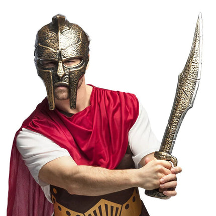 Bruine Accessoireset Spartan 2 delig van Boland koop je bij Partywinkel