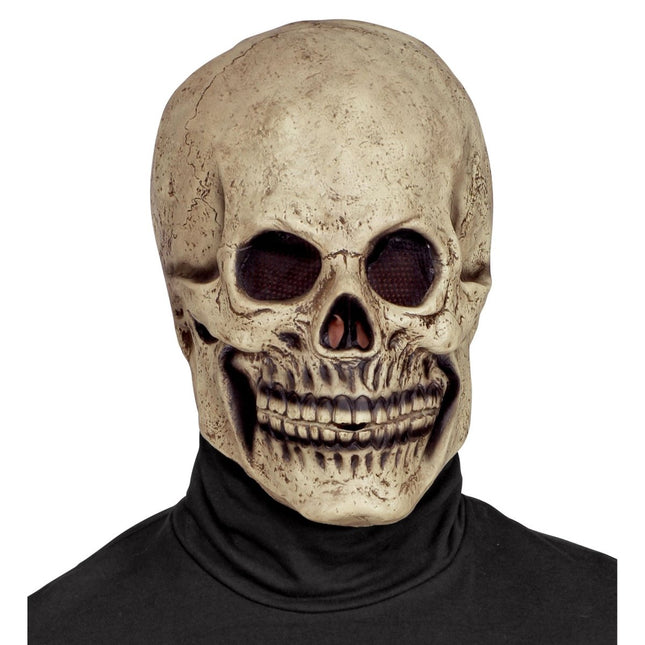 Bruine Masker Schedel van Widmann koop je bij Partywinkel