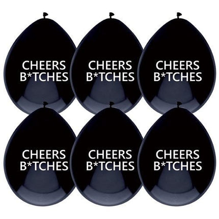 B*tches 30cm 5st van Haza Witbaard koop je bij Partywinkel