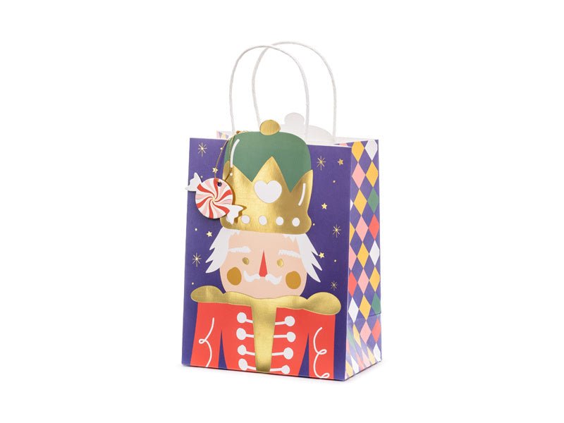 Cadeautasje Notenkraker 25cm van Partydeco koop je bij Partywinkel