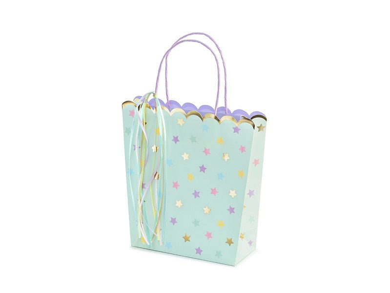 Cadeautasje Sterren 23cm van Partydeco koop je bij Partywinkel