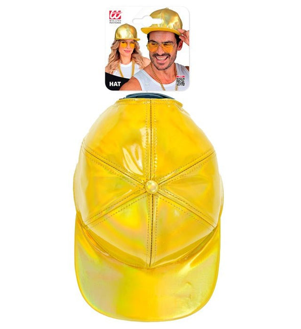 Cap goud holografisch van Widmann koop je bij Partywinkel