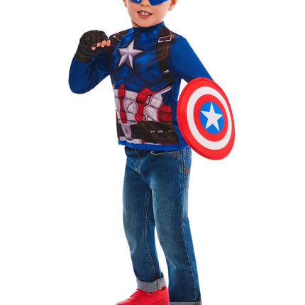 Captain America Kostuum Kind van Rubies koop je bij Partywinkel