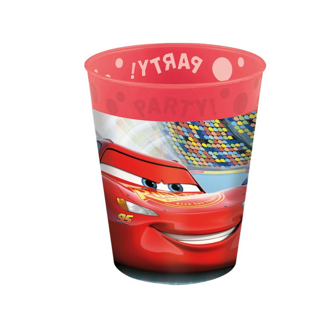 Cars Beker Herbruikbaar 250ml van Procos koop je bij Partywinkel