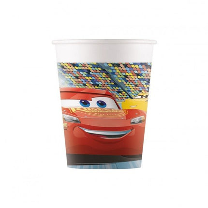 Cars Bekers 200ml 8st van Procos koop je bij Partywinkel