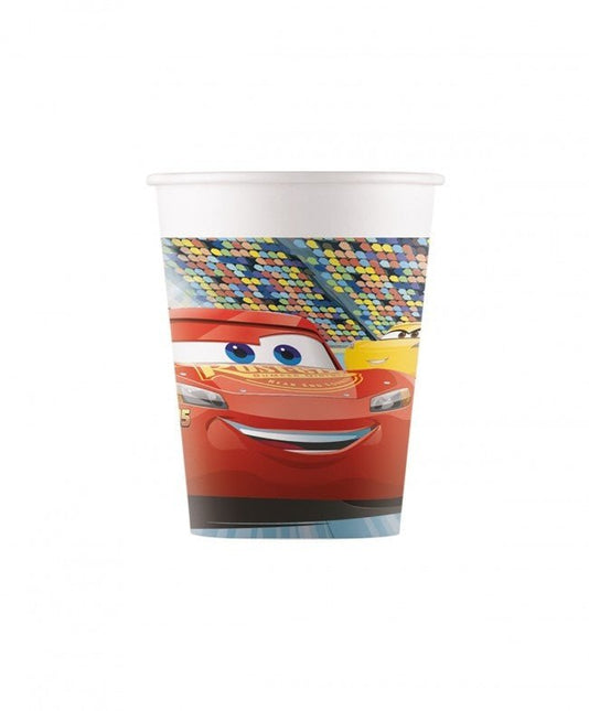 Cars Bekers 200ml 8st van Procos koop je bij Partywinkel