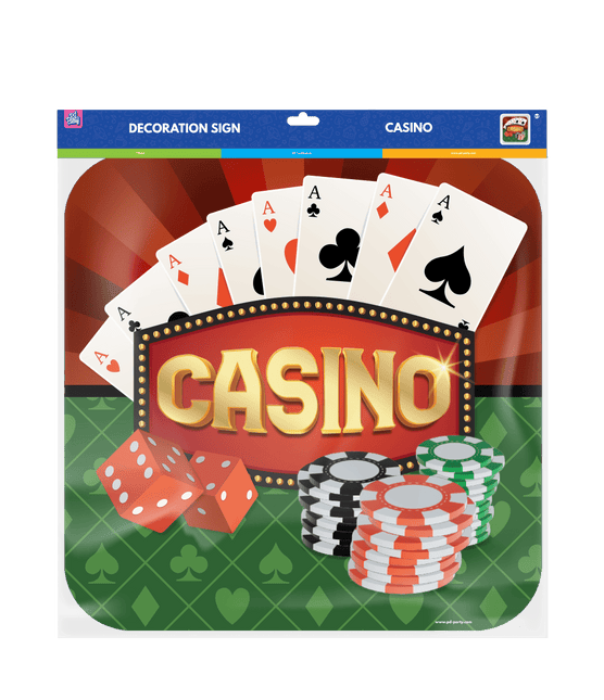 Casino Deurbord 50cm van Paper Dreams koop je bij Partywinkel