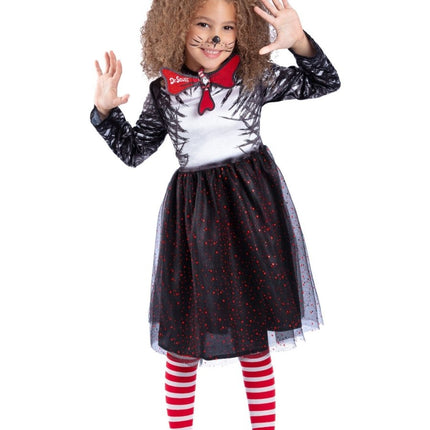 Cat In The Hat Jurk Meisje van Smiffys koop je bij Partywinkel