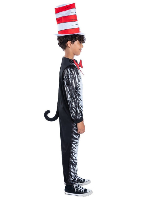 Cat In The Hat Kostuum Jongen van Smiffys koop je bij Partywinkel