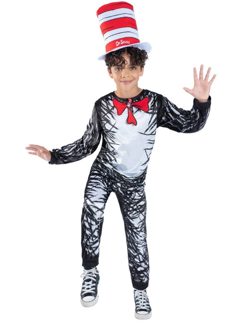 Cat In The Hat Kostuum Jongen van Smiffys koop je bij Partywinkel