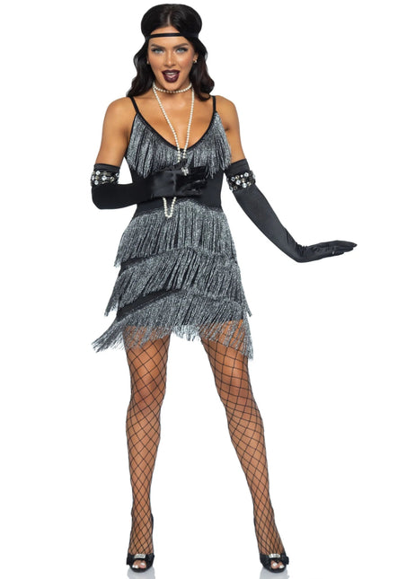 Charleston Jurk Dames Leg Avenue van Leg Avenue koop je bij Partywinkel
