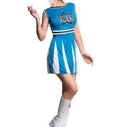Cheerleader Blue Star Dames van PartyXclusive koop je bij Partywinkel