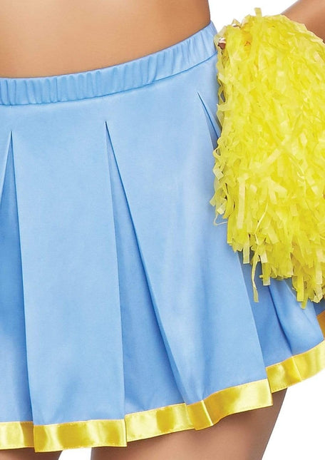 Cheerleader Pak Blauw Dames Leg Avenue van Leg Avenue koop je bij Partywinkel
