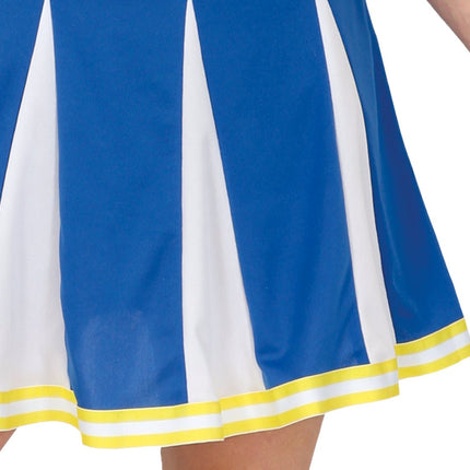 Cheerleader Pak Blauw Heren van Fiestas Guirca koop je bij Partywinkel