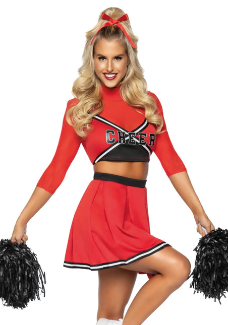 Cheerleader Pak Dames Leg Avenue van Leg Avenue koop je bij Partywinkel