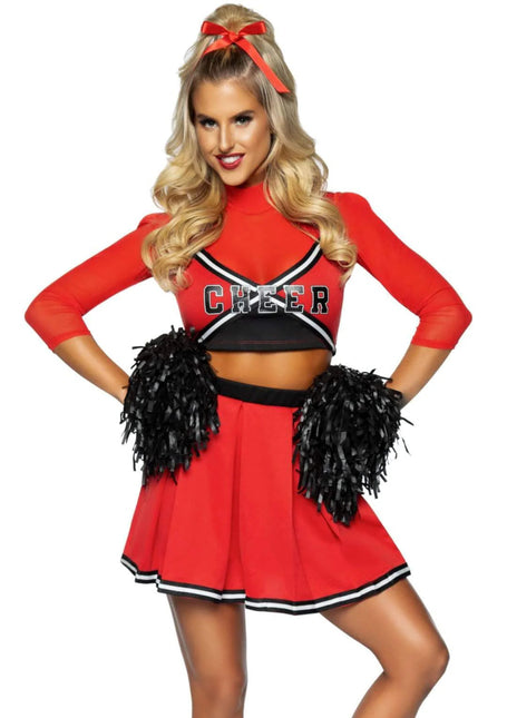 Cheerleader Pak Dames Leg Avenue van Leg Avenue koop je bij Partywinkel