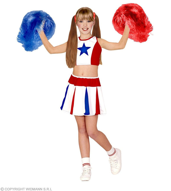 Cheerleader Pak Meisje 2 delig van Widmann koop je bij Partywinkel