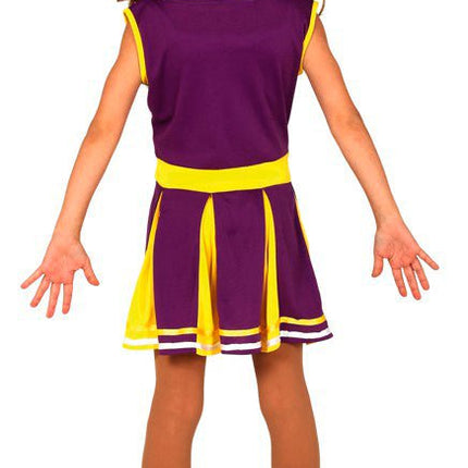 Cheerleader Pakje Kind Paars van Fiestas Guirca koop je bij Partywinkel