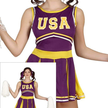 Cheerleader Pakje Meisje 14/16 jaar van Fiestas Guirca koop je bij Partywinkel