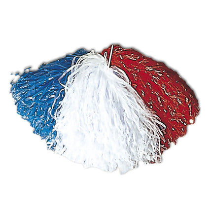 Cheerleader Pompom Rood Wit Blauw van Widmann koop je bij Partywinkel