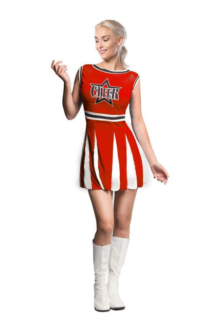 Cheerleader Red Star van PartyXclusive koop je bij Partywinkel